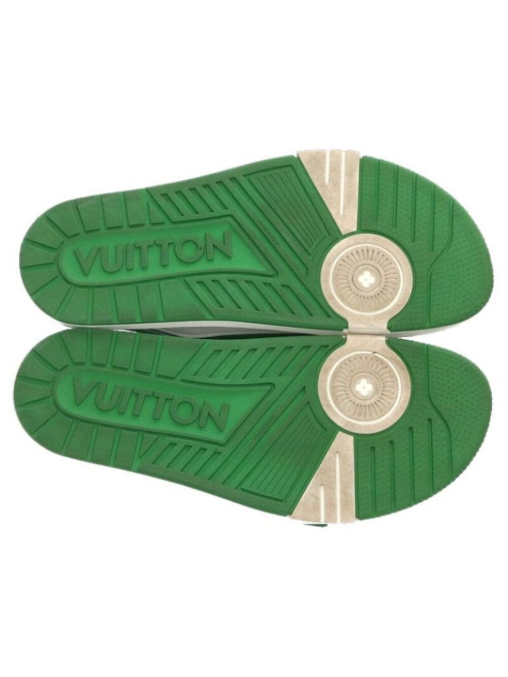 Louis Vuitton LV Trainer Sneaker Green White - Picture 3 of 5